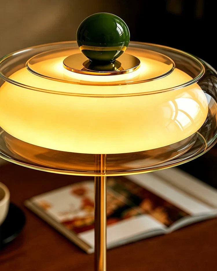 Rechargeable Glass Retro Table Lamp - view 5