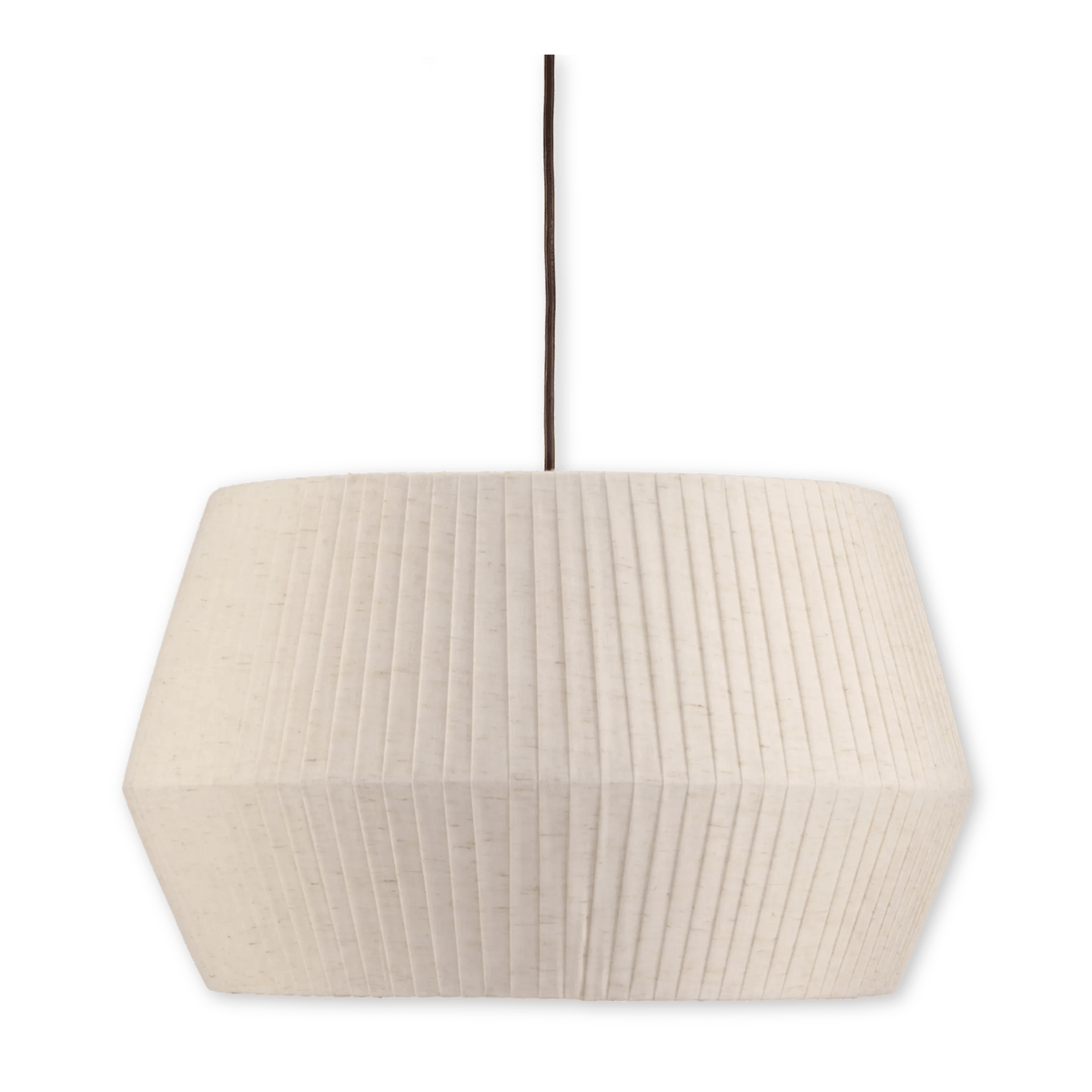 Linen Ceiling Lamp in Oatmeal - view 3