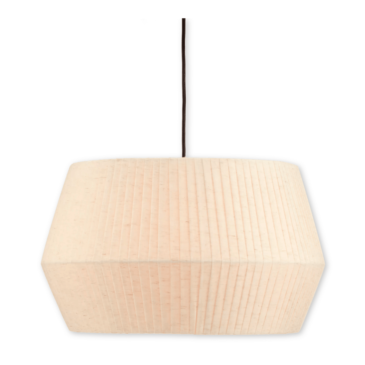 Linen Ceiling Lamp in Oatmeal - view 4