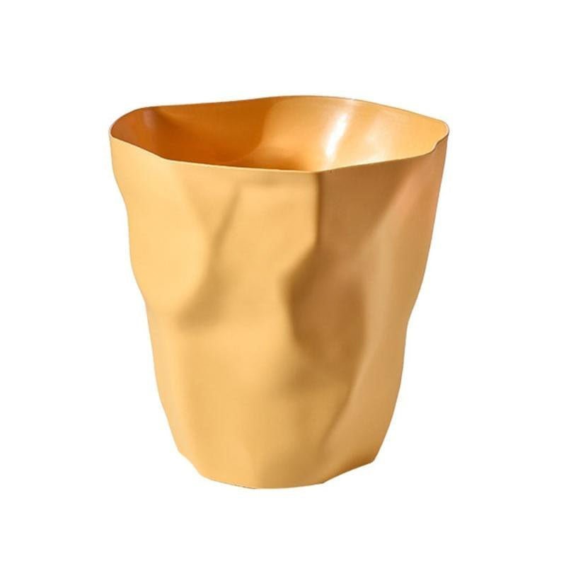 Minimalist Wastebasket with Irregular Shape - view 11
