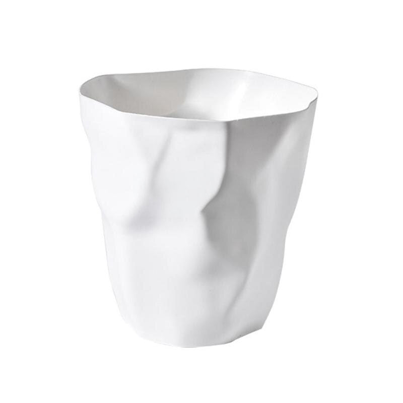 Minimalist Wastebasket with Irregular Shape - view 8