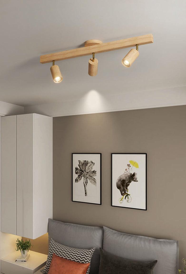 Solid Wood Adjustable Ceiling Spotlights - view 20