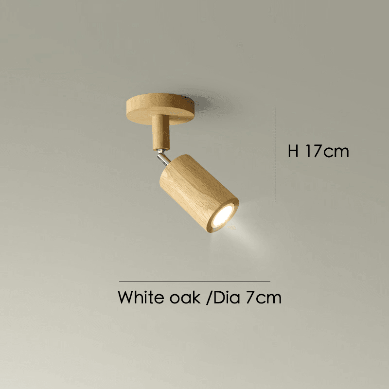 Solid Wood Adjustable Ceiling Spotlights - view 4