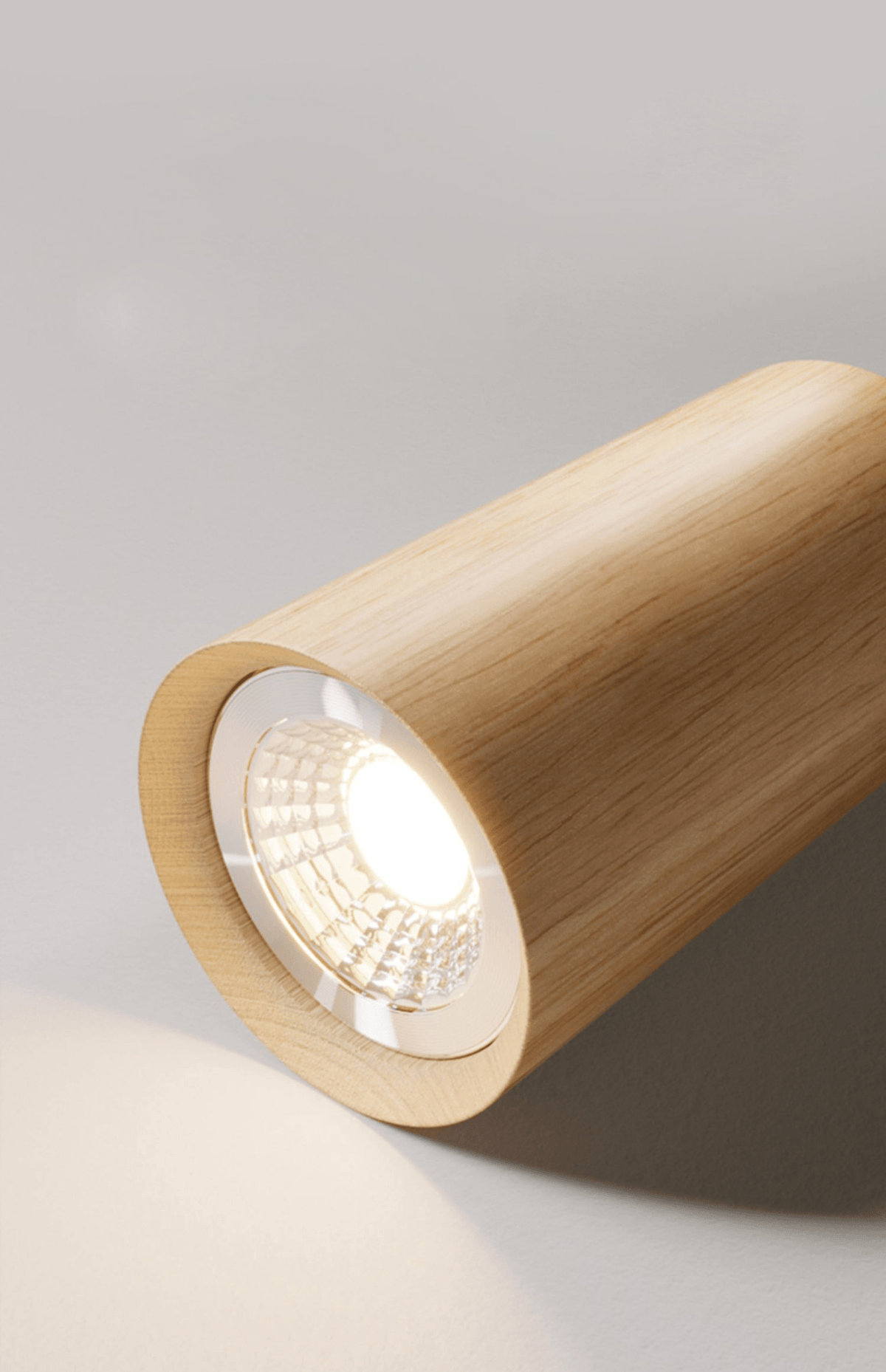 Solid Wood Adjustable Ceiling Spotlights