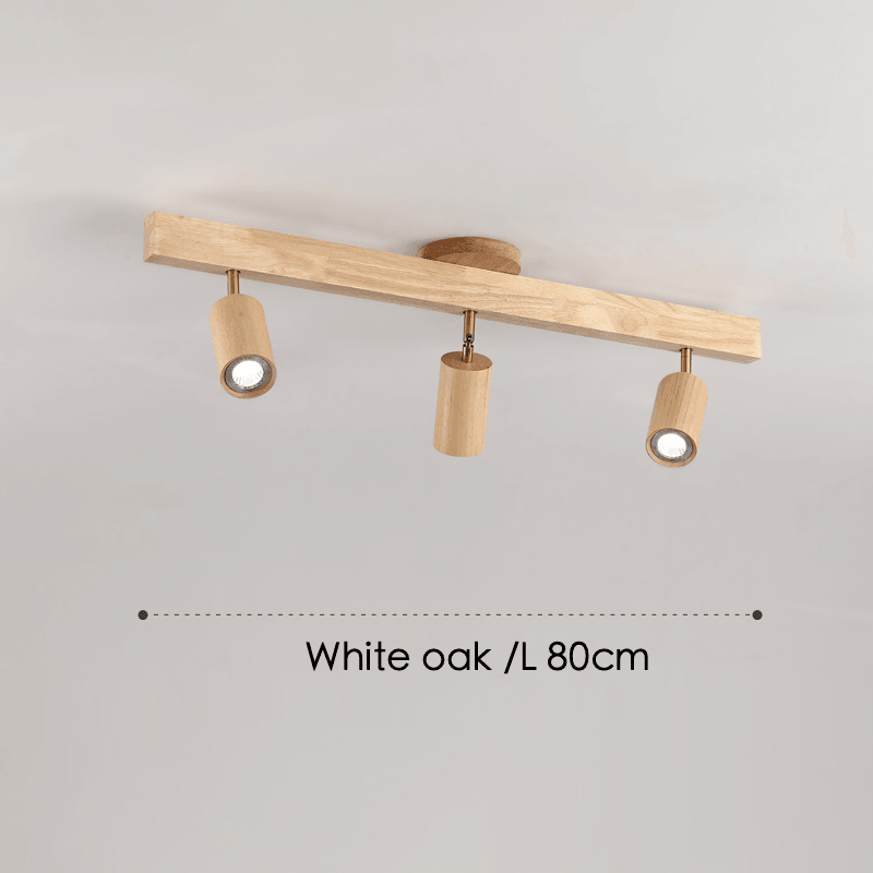 Solid Wood Adjustable Ceiling Spotlights - view 7