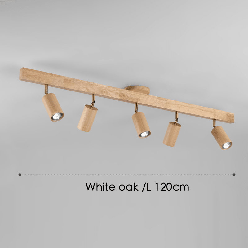 Solid Wood Adjustable Ceiling Spotlights - view 9