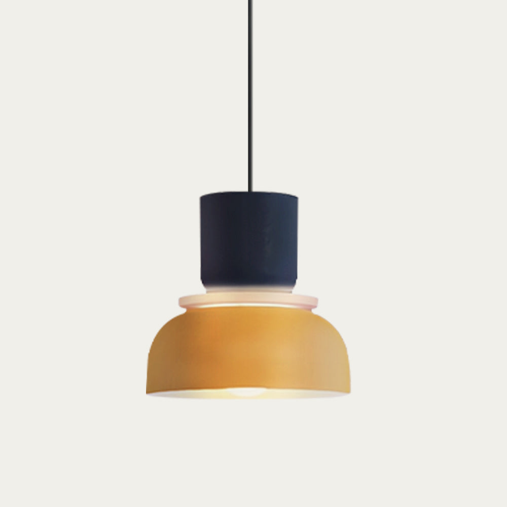 Nordic Colour-Block Pendant Light