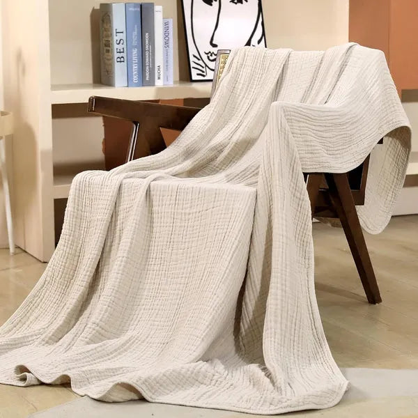 Soft Muslin Cotton Throw Blanket - view 10