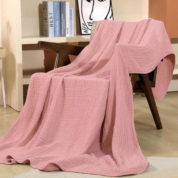 Soft Muslin Cotton Throw Blanket - view 11