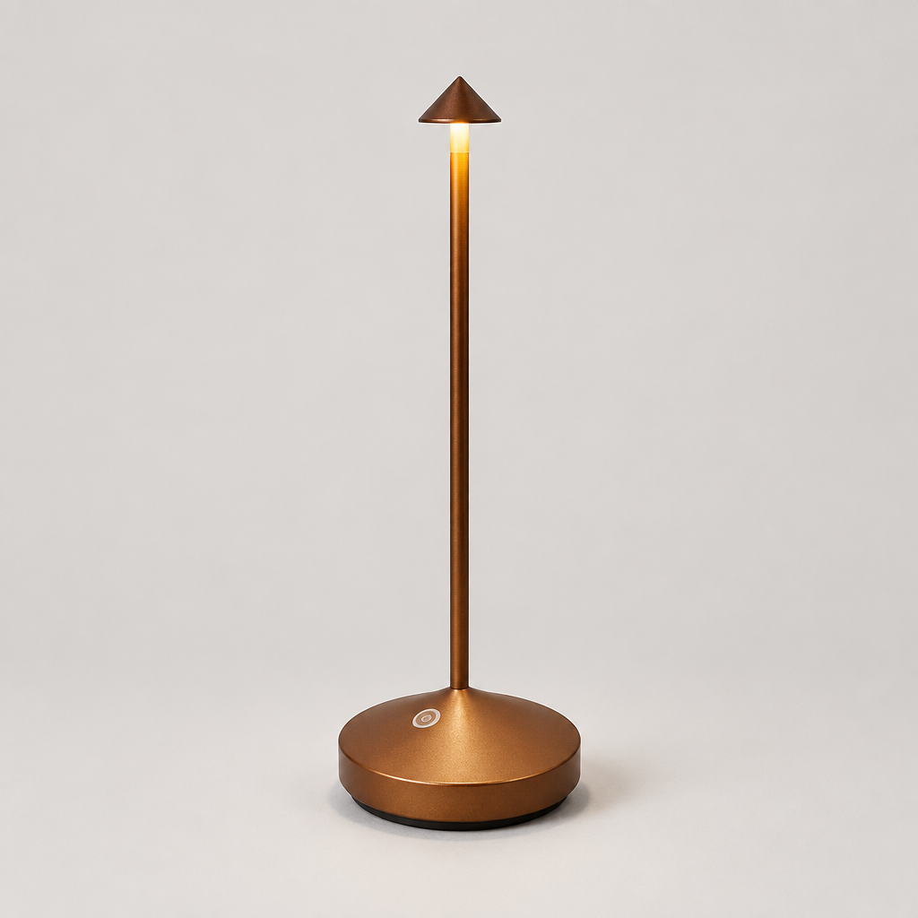 Waterproof Cordless LED Table Lamp on a neutral background