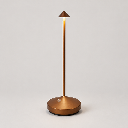 Waterproof Cordless LED Table Lamp on a neutral background
