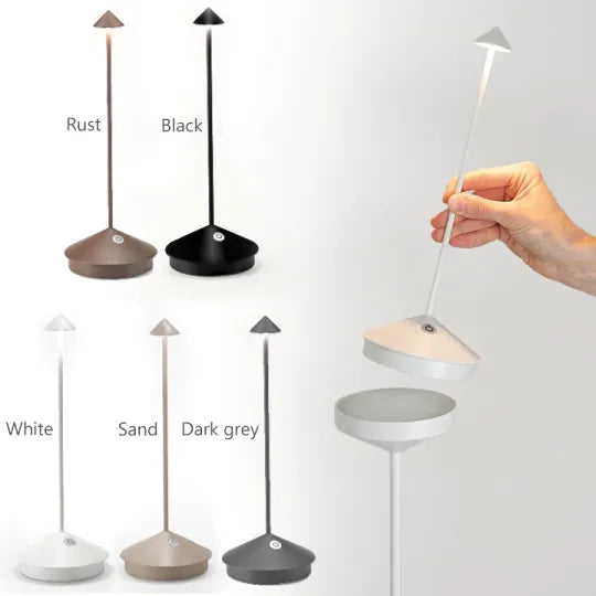 Waterproof Cordless LED Table Lamp, Touch Dimmable - view 12