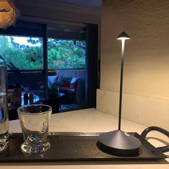 Waterproof Cordless LED Table Lamp, Touch Dimmable - view 18
